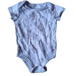 3/15$ Disney Baby Minnie Mouse Pink Onesie Bodysuit | 3–6 Months